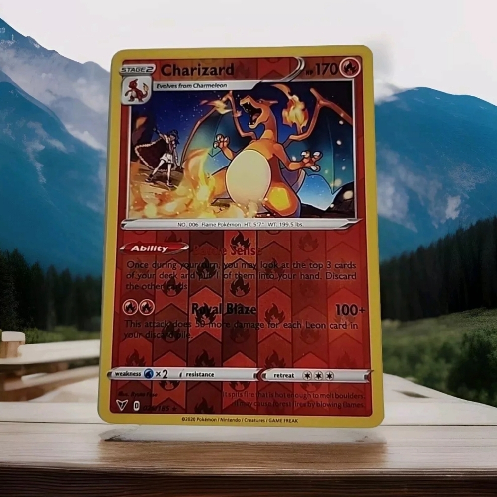 Pokemon TCG Vivid Voltage #025/185 Charizard Reverse NM